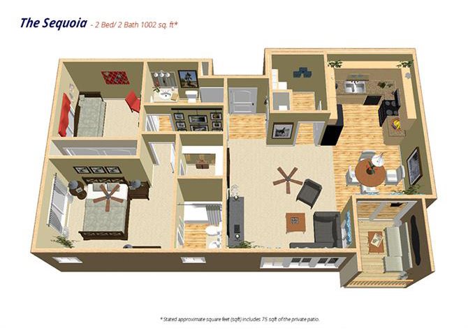 Reno, NV Edgewater at Virginia Lake apartments 2 bedroom 2 bath Reno, NV Edgewater at Virginia Lake apartments 2 bedroom 2 bath